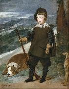 Prince Baltasar Carlos as a Hunter (df01) Diego Velazquez